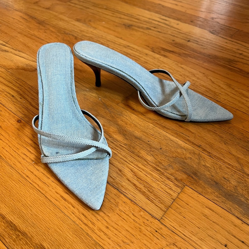 FEMME LA COPENHAGEN SLIPPER - DENIM